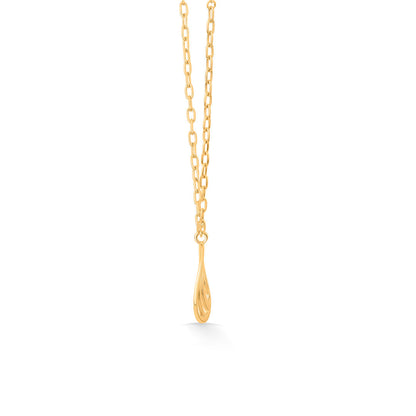 Crescent Glow Gold Necklace Set for Women