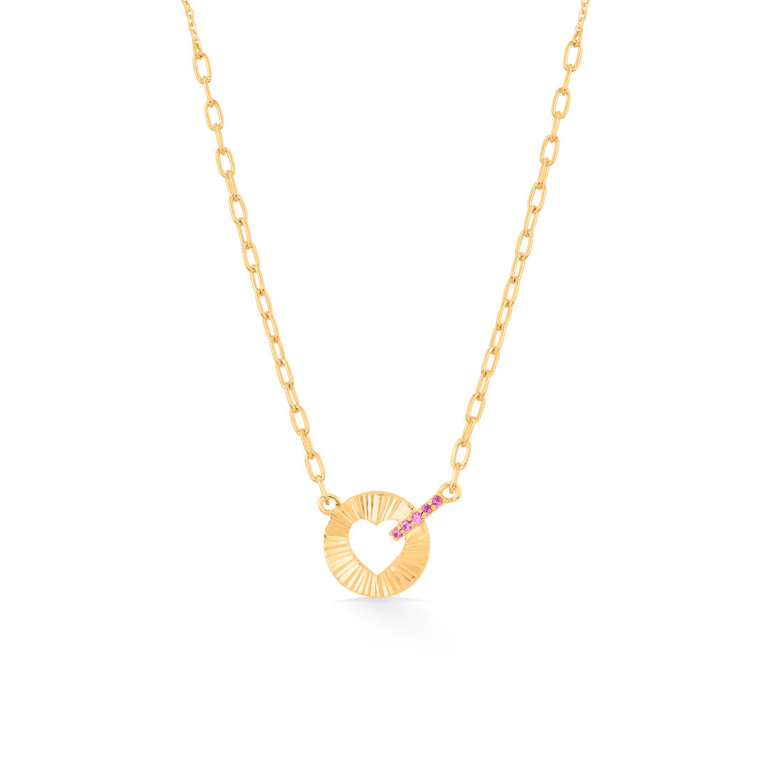 Rhythm Line Gold Modern Necklace for Women
