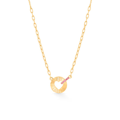 Rhythm Line Gold Modern Necklace for Women