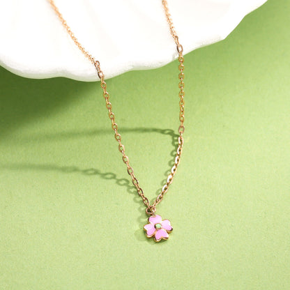 Sun Petal Gold Modern Necklace for Women
