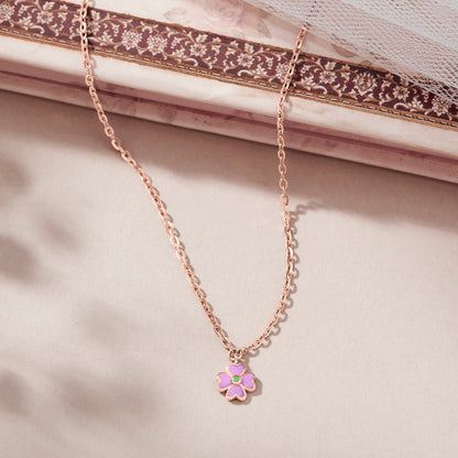Sun Petal Gold Modern Necklace for Women