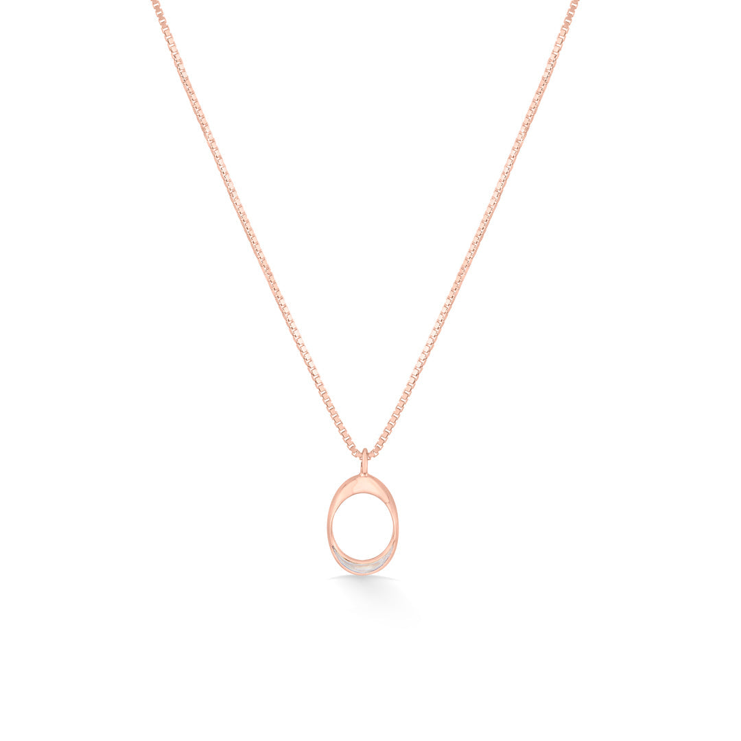 Light Halo Gold Modern Necklace for Women