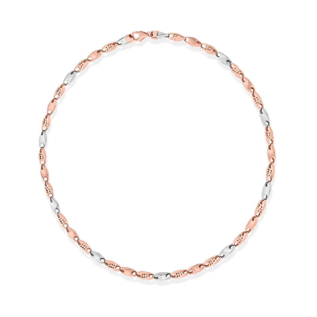 Luxe Spiral Gold Fancy Chain for Men