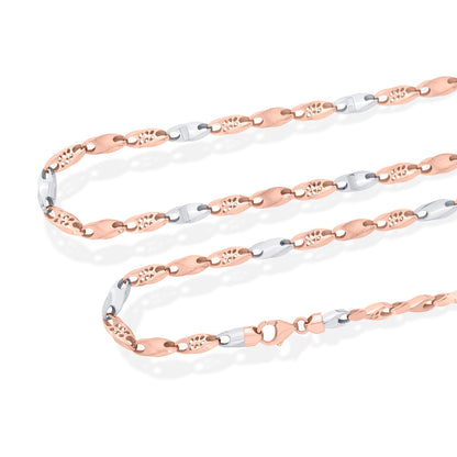 Luxe Spiral Gold Fancy Chain for Men