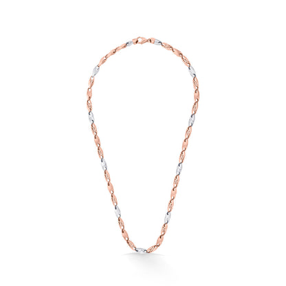 Luxe Spiral Gold Fancy Chain for Men