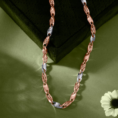 Luxe Spiral Gold Fancy Chain for Men