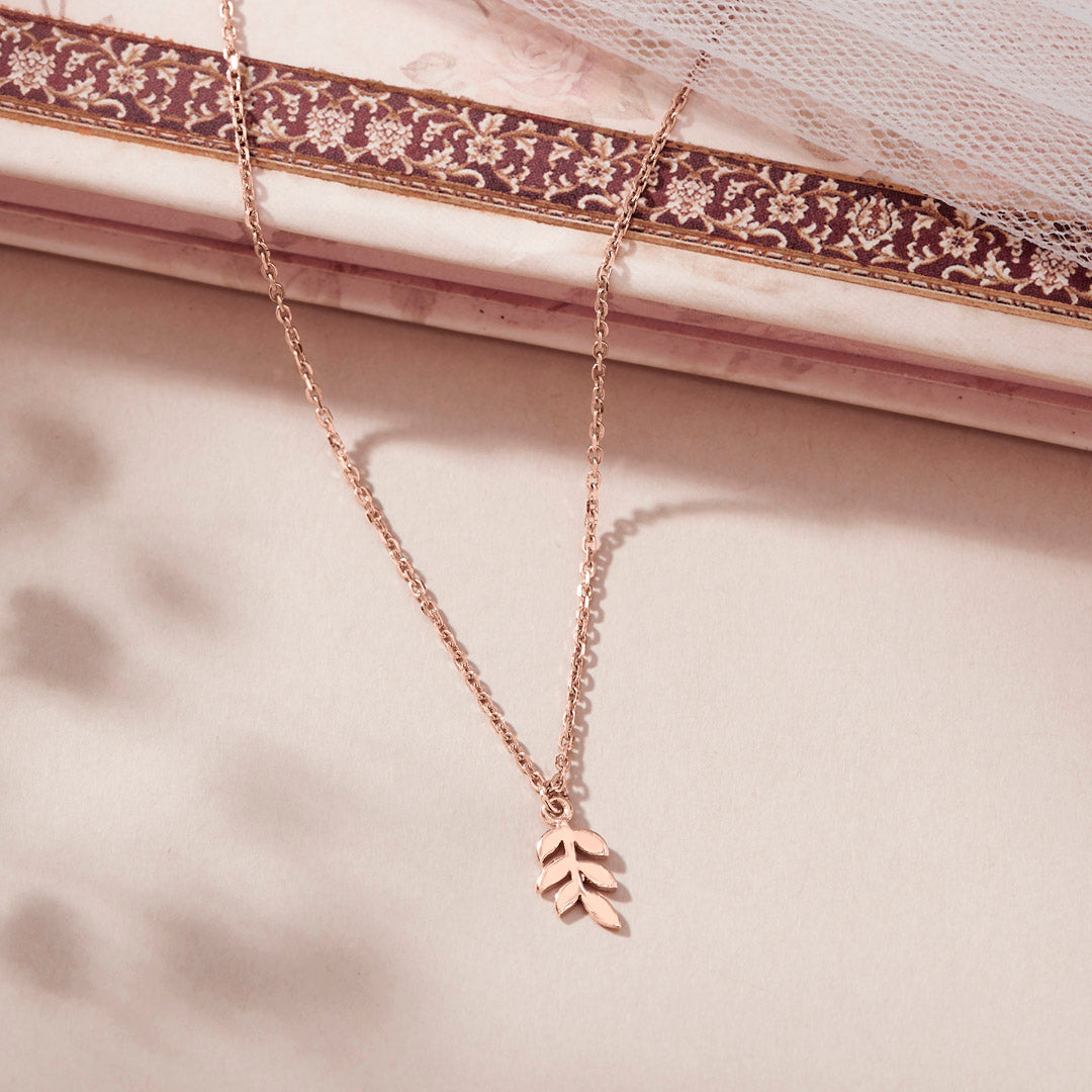 Bloom Branch Gold Modern Necklace for Women