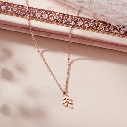Bloom Branch Gold Modern Necklace for Women