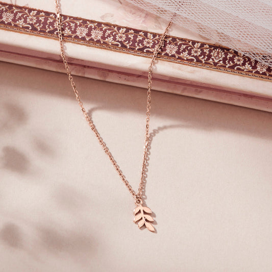 Bloom Branch Gold Modern Necklace for Women