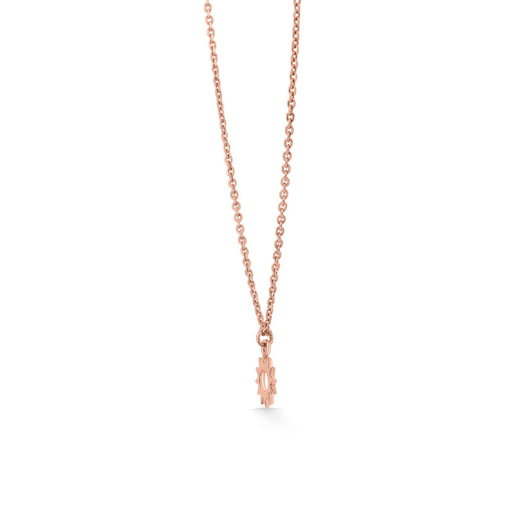 Solar Glow Gold Modern Necklace for Women