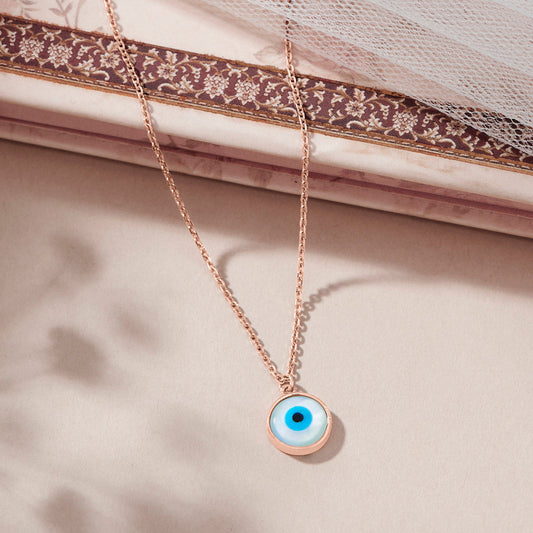 Mystic Eye Gold Modern Necklace for Women