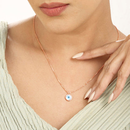 Mystic Eye Gold Modern Necklace for Women