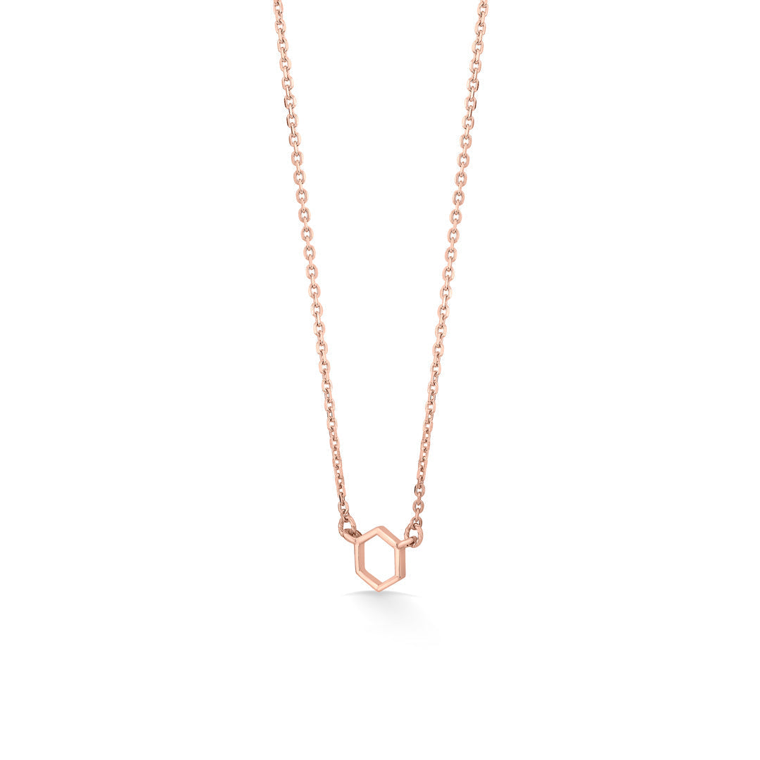 Hive Edit Gold Modern Necklace for Women
