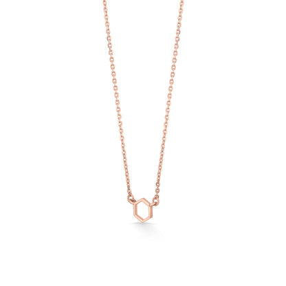 Hive Edit Gold Modern Necklace for Women