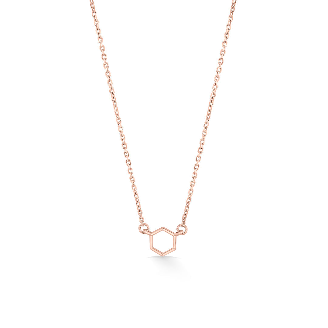 Hive Edit Gold Modern Necklace for Women