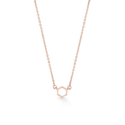 Hive Edit Gold Modern Necklace for Women