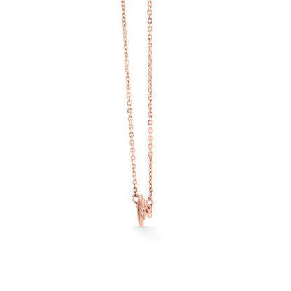 Open Heart Gold Modern Necklace for Women