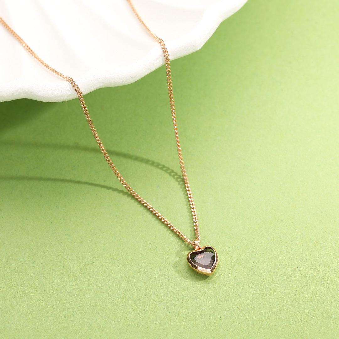 Heart Weave Gold Modern Necklace for Women