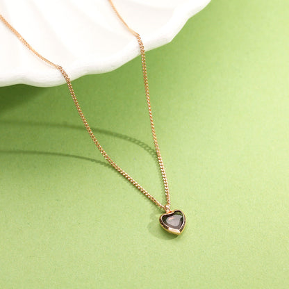 Heart Weave Gold Modern Necklace for Women