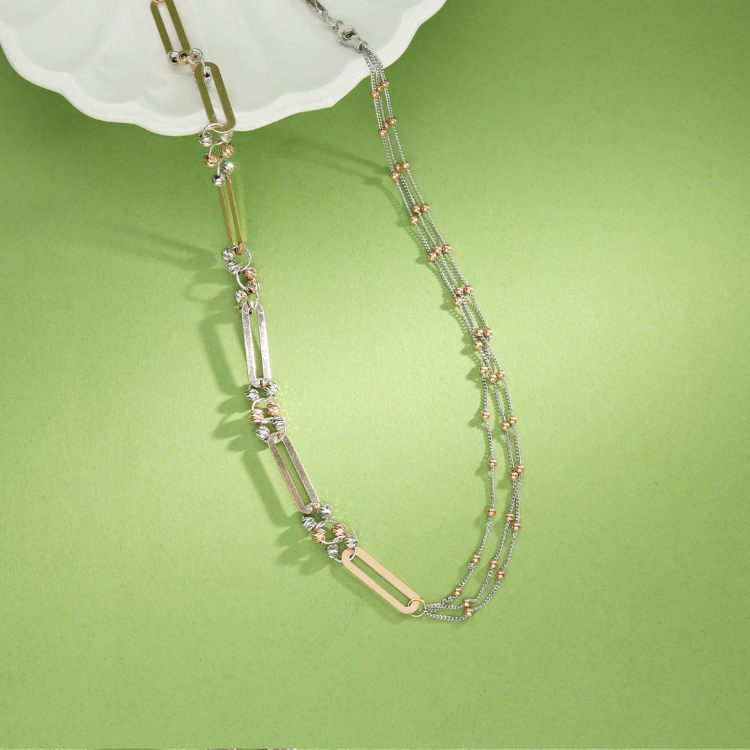 Urban Link Gold Fancy Chain for Women