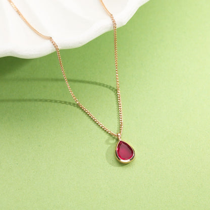 Rosé Flame Gold Modern Necklace for Women
