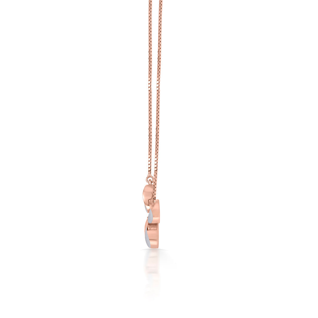 Shadow Loop Gold Necklace Set for Women