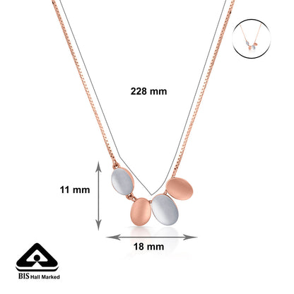 Shadow Loop Gold Necklace Set for Women
