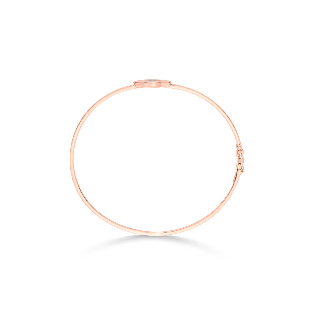 Opal Bloom Gold Oval Bracelet for Women