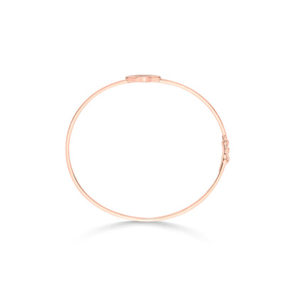 Opal Bloom Gold Oval Bracelet for Women