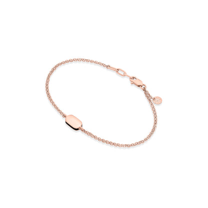 Rosé Ray Gold Flexible Bracelet for Women
