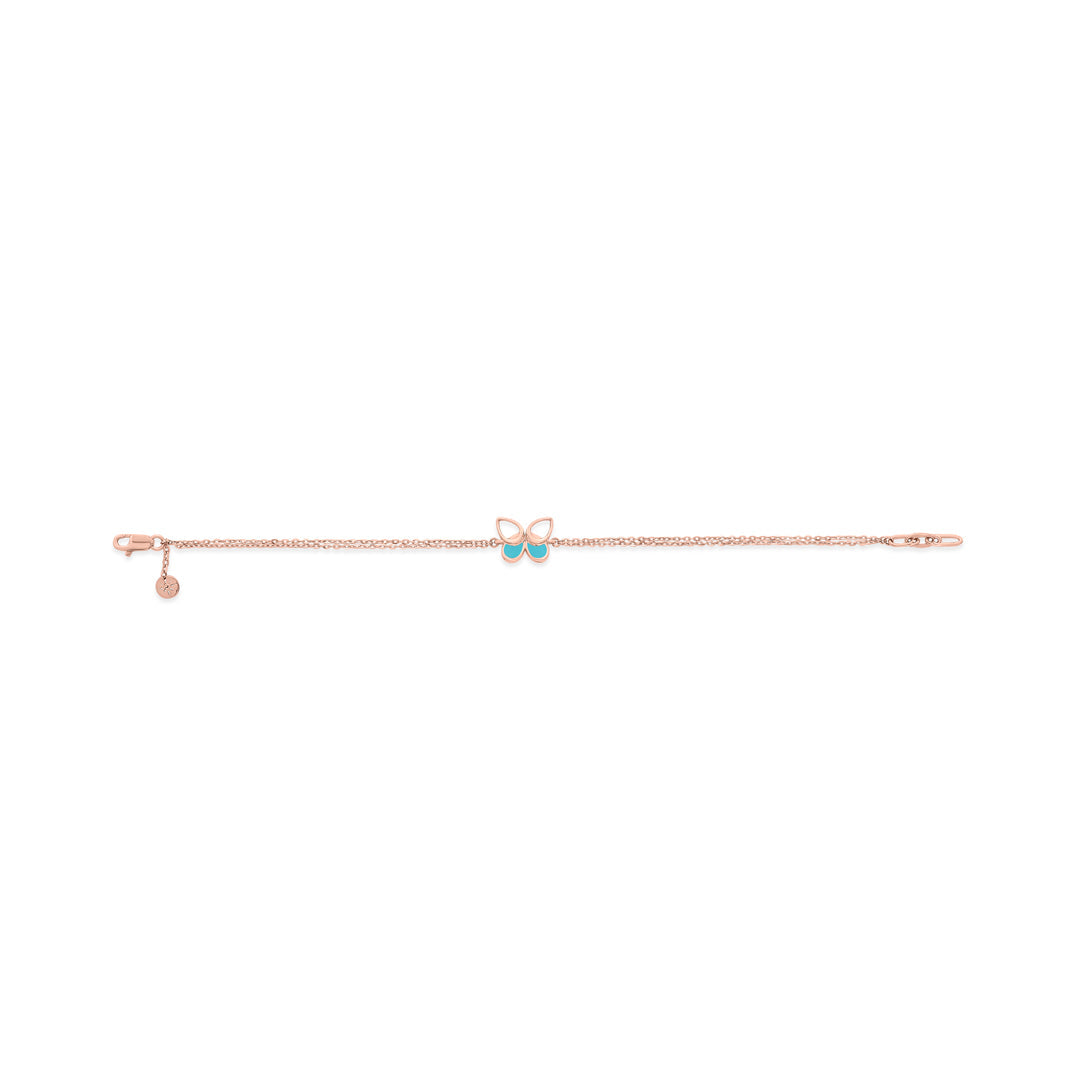 Plume Trail Gold Flexible Bracelet for Women