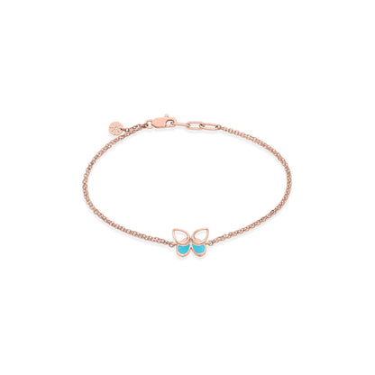 Plume Trail Gold Flexible Bracelet for Women