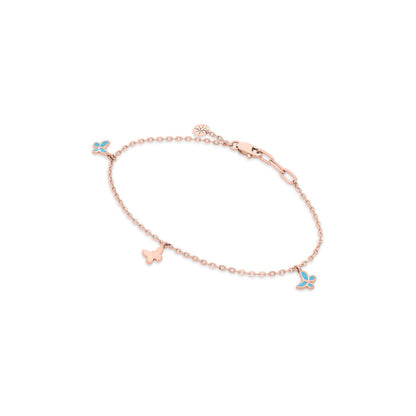 Celestial Link Gold Charm Bracelet for Women