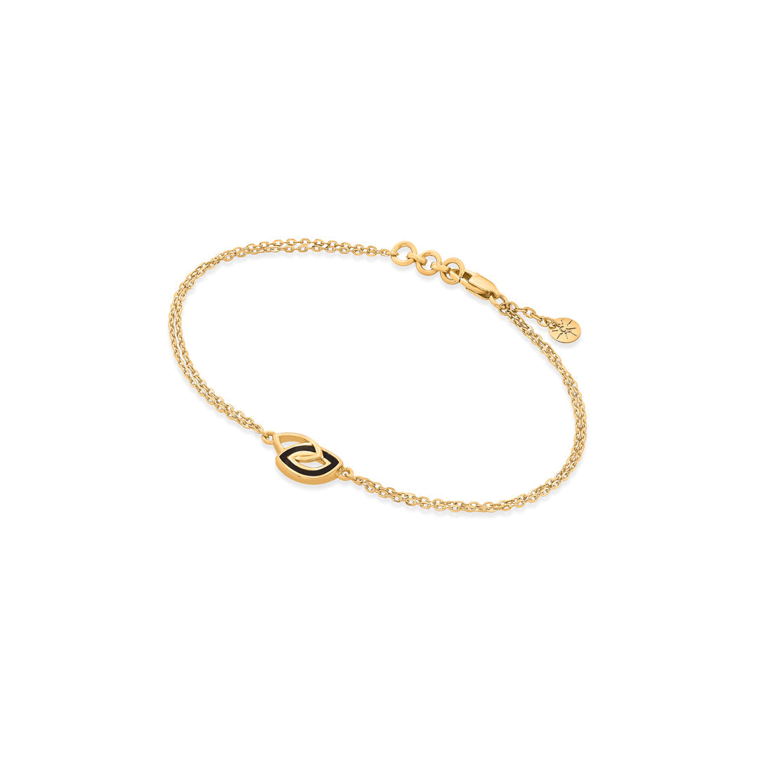 Style Code Gold Flexible Bracelet for Women