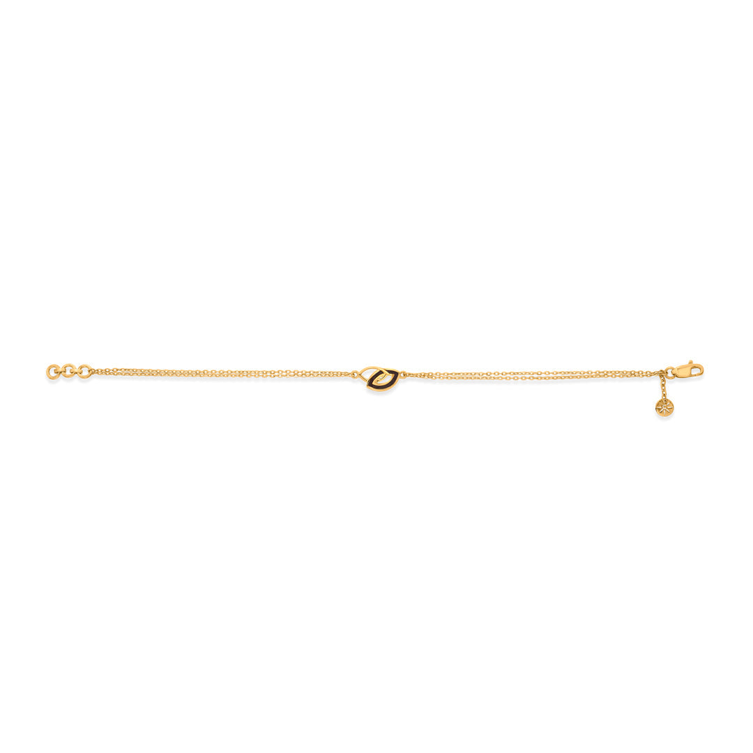 Style Code Gold Flexible Bracelet for Women