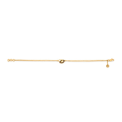 Style Code Gold Flexible Bracelet for Women