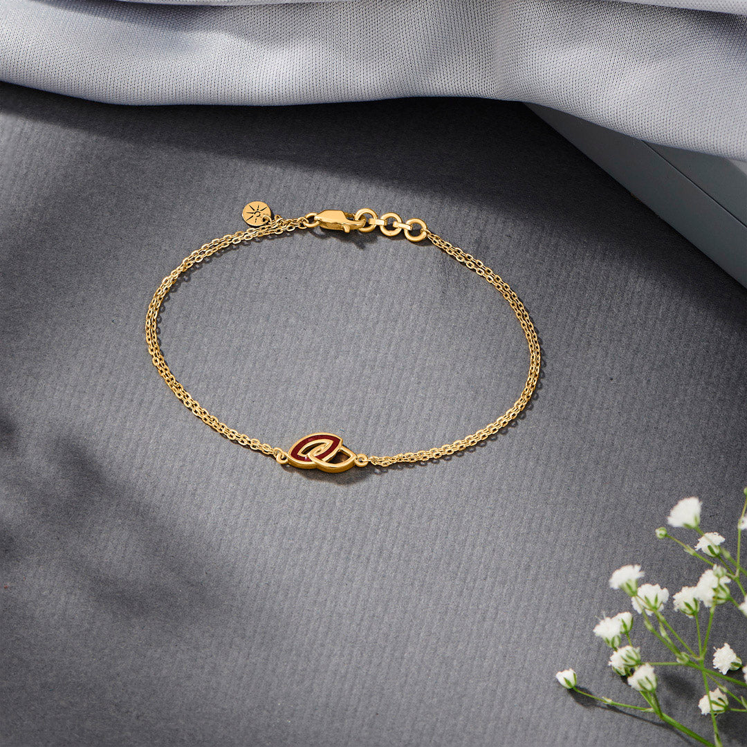 Style Code Gold Flexible Bracelet for Women