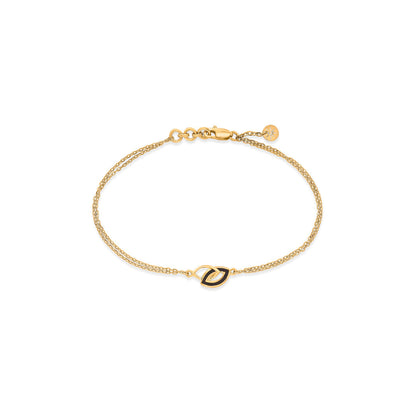 Style Code Gold Flexible Bracelet for Women