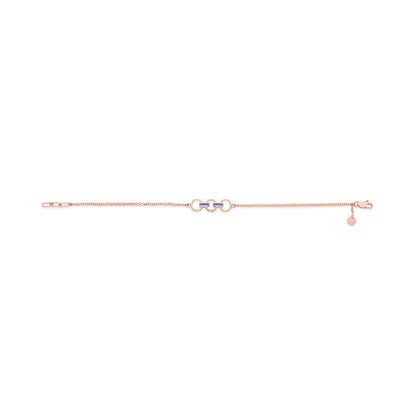 Lunar Lace Gold Flexible Bracelet for Women
