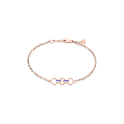 Lunar Lace Gold Flexible Bracelet for Women