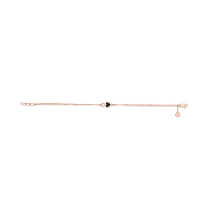 Moonlit Link Gold Flexible Bracelet for Women