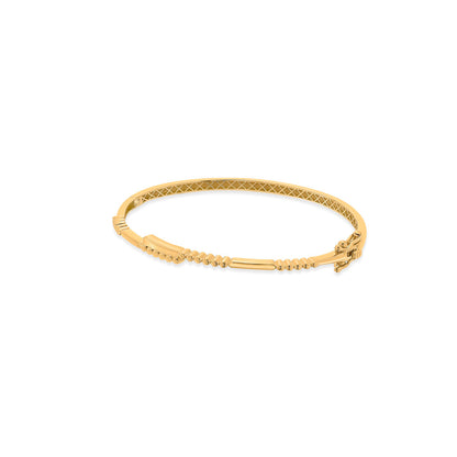 Regal Muse Gold Oval Bracelet for Women