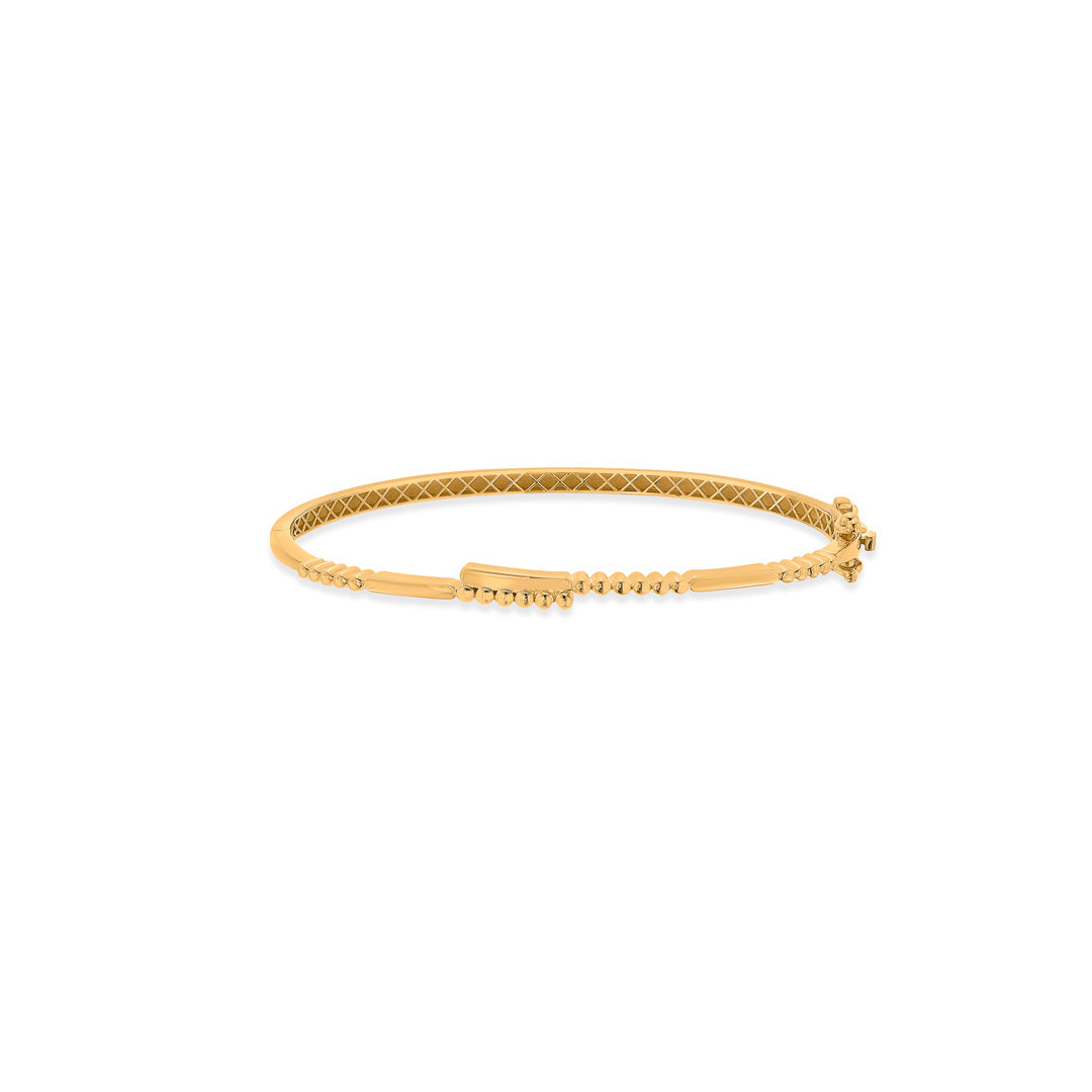 Regal Muse Gold Oval Bracelet for Women