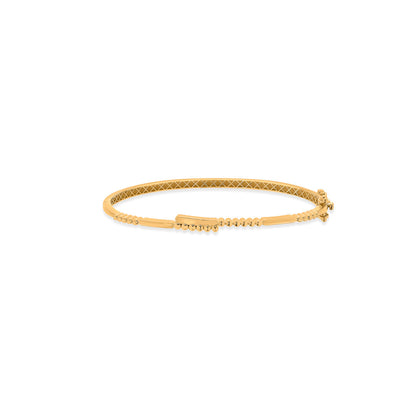Regal Muse Gold Oval Bracelet for Women