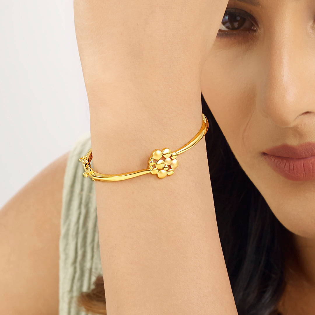 Lunar Pop Gold Oval Bracelet for Women