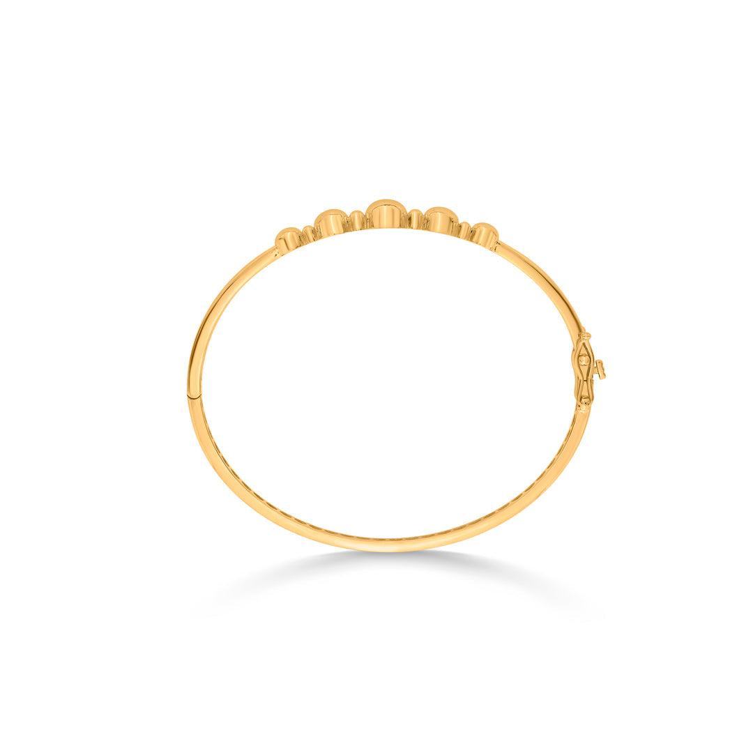 Orbit Pop Gold Oval Bracelet for Women