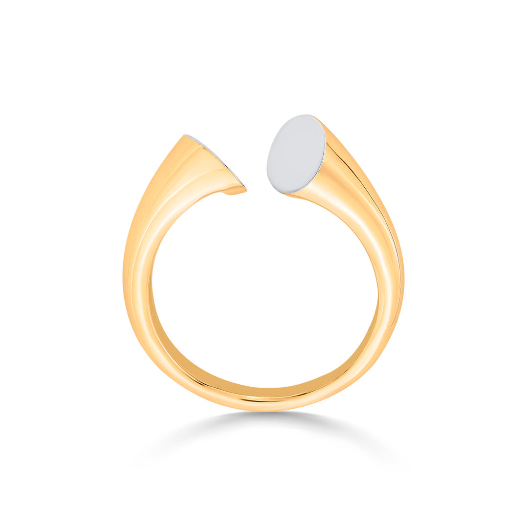 Mystic Harmony Gold Fashion Ring for Women