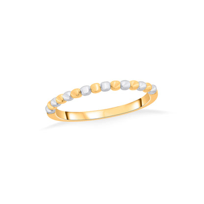 Gleam Line Gold Casual Ring for Women
