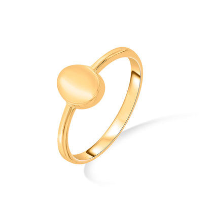 Coin Charm Gold Fashion Ring for Women