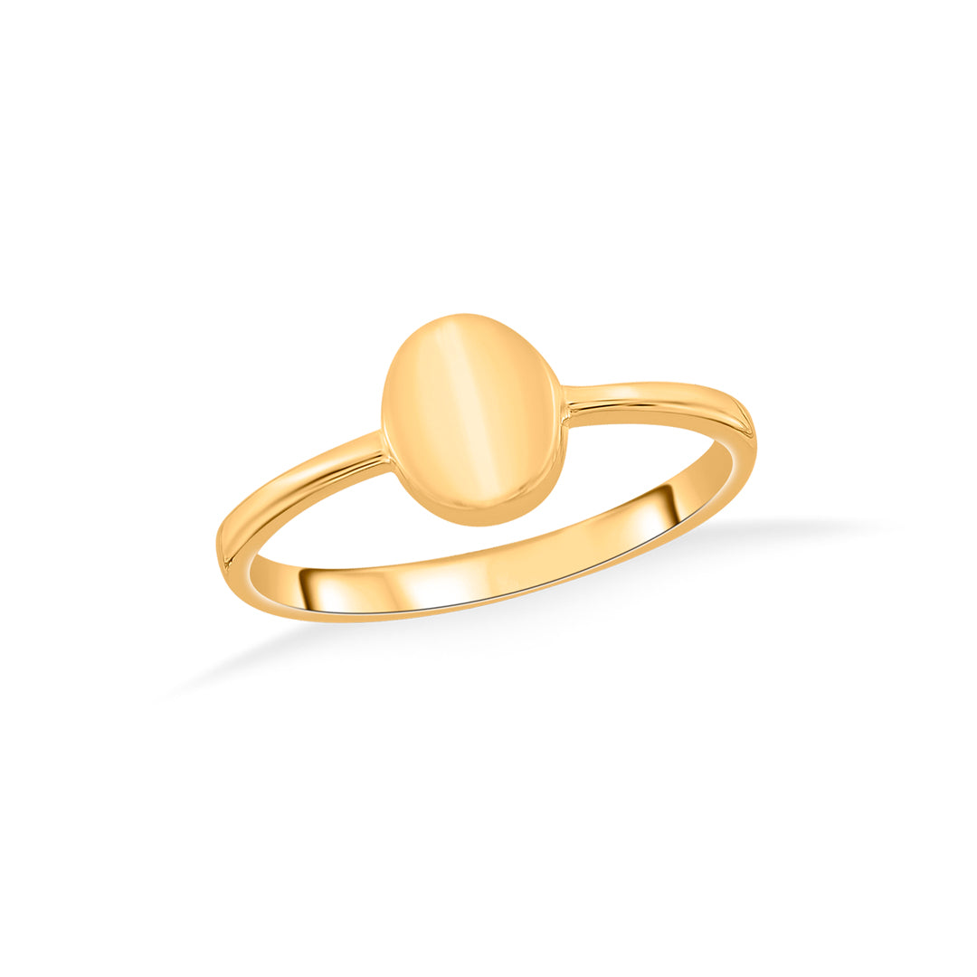 Coin Charm Gold Fashion Ring for Women
